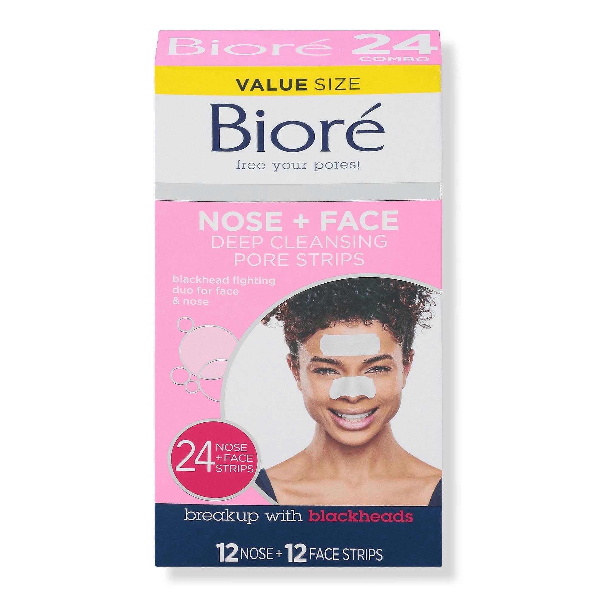 Bioré Deep Cleansing Pore Strips, 24 Ea