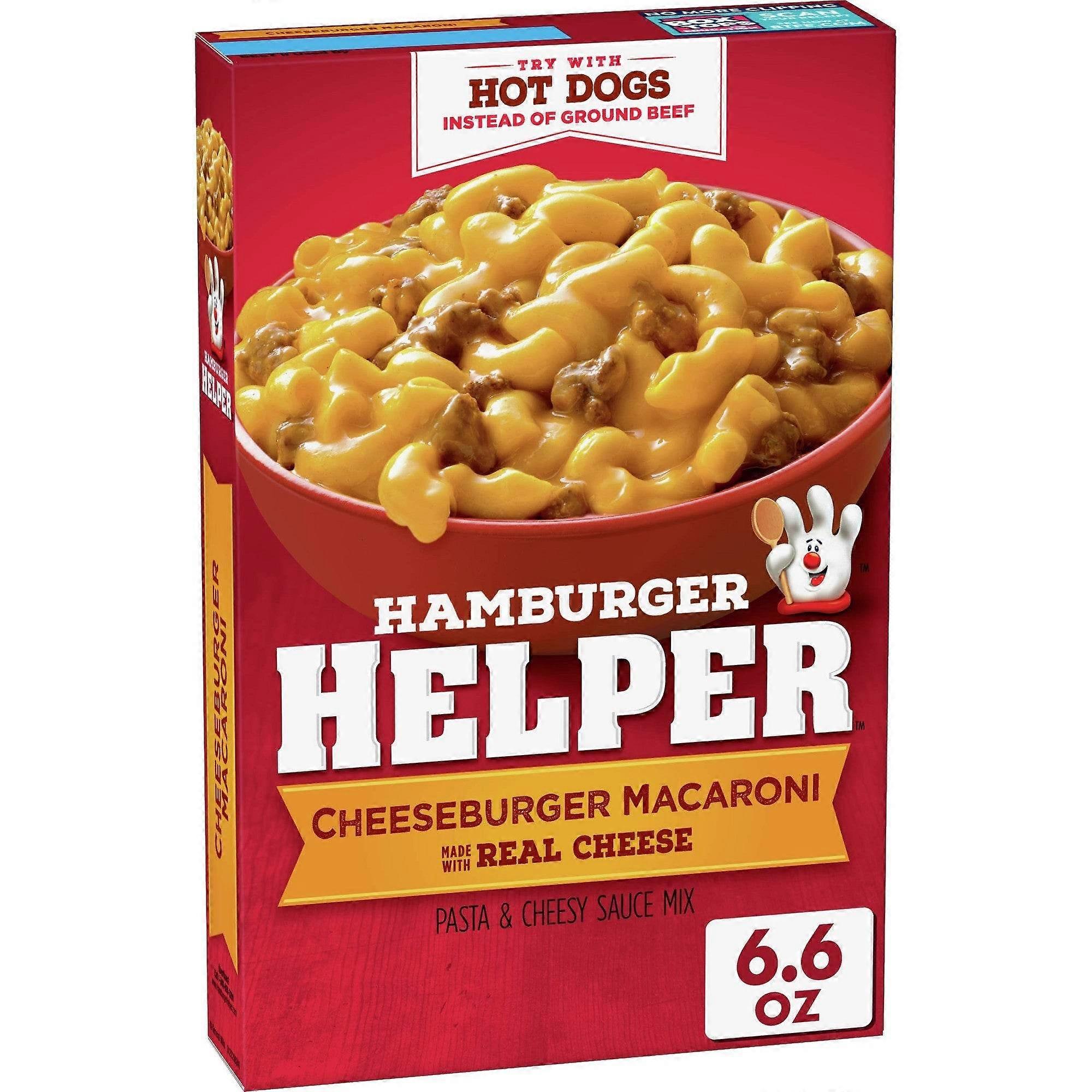Hamburger Helper Cheeseburger Macaroni, 6.6 Oz