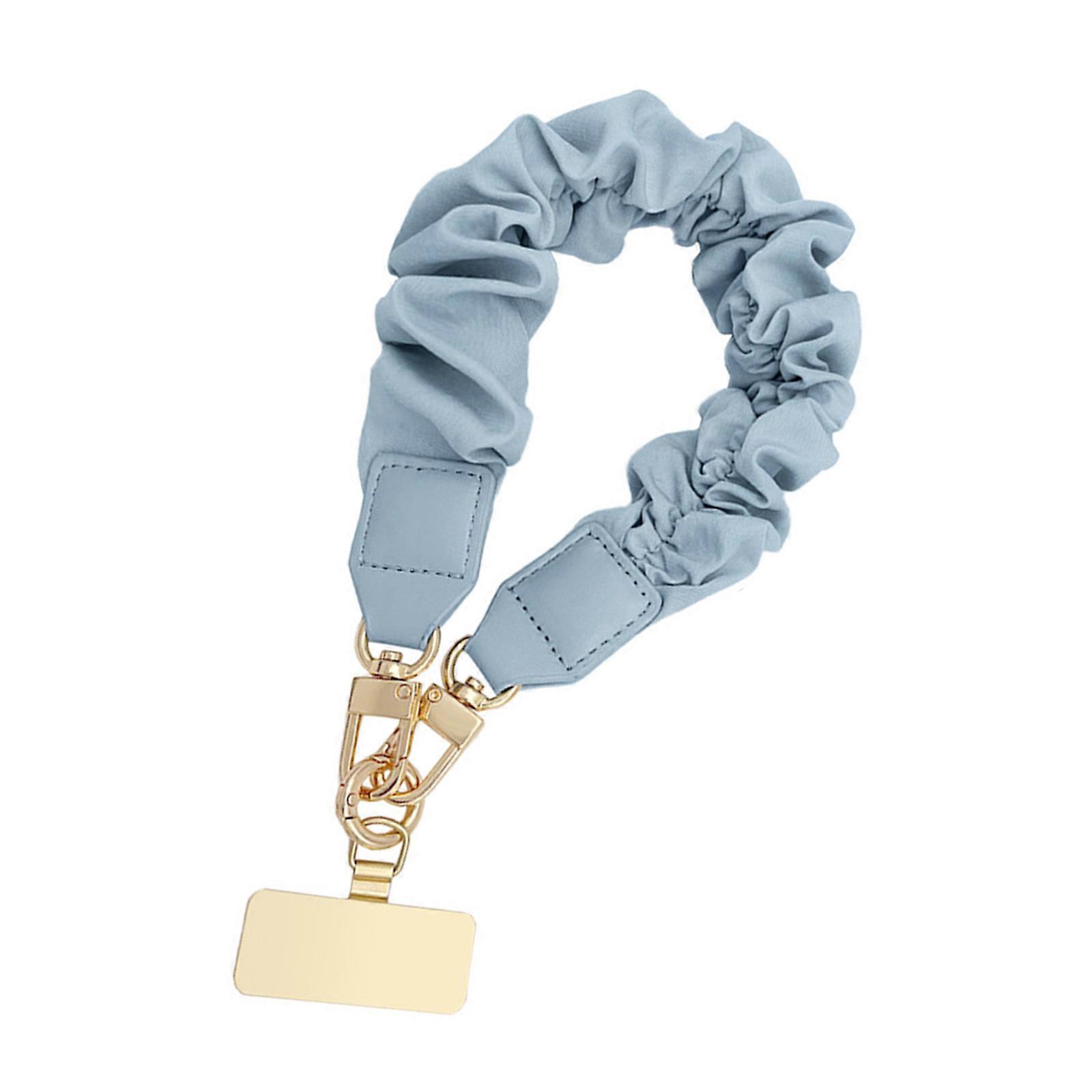 Modern Phone Rope Key Owner Mixture Break Hook Dense Polyester Cord Exemplary For Simple Lifestyle Technology Accessories  Sky Blue