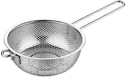 Stainless Steel Colander with Handles, RustResistant Strainer for Pasta, Vegetables and Fruits, 16.5cm