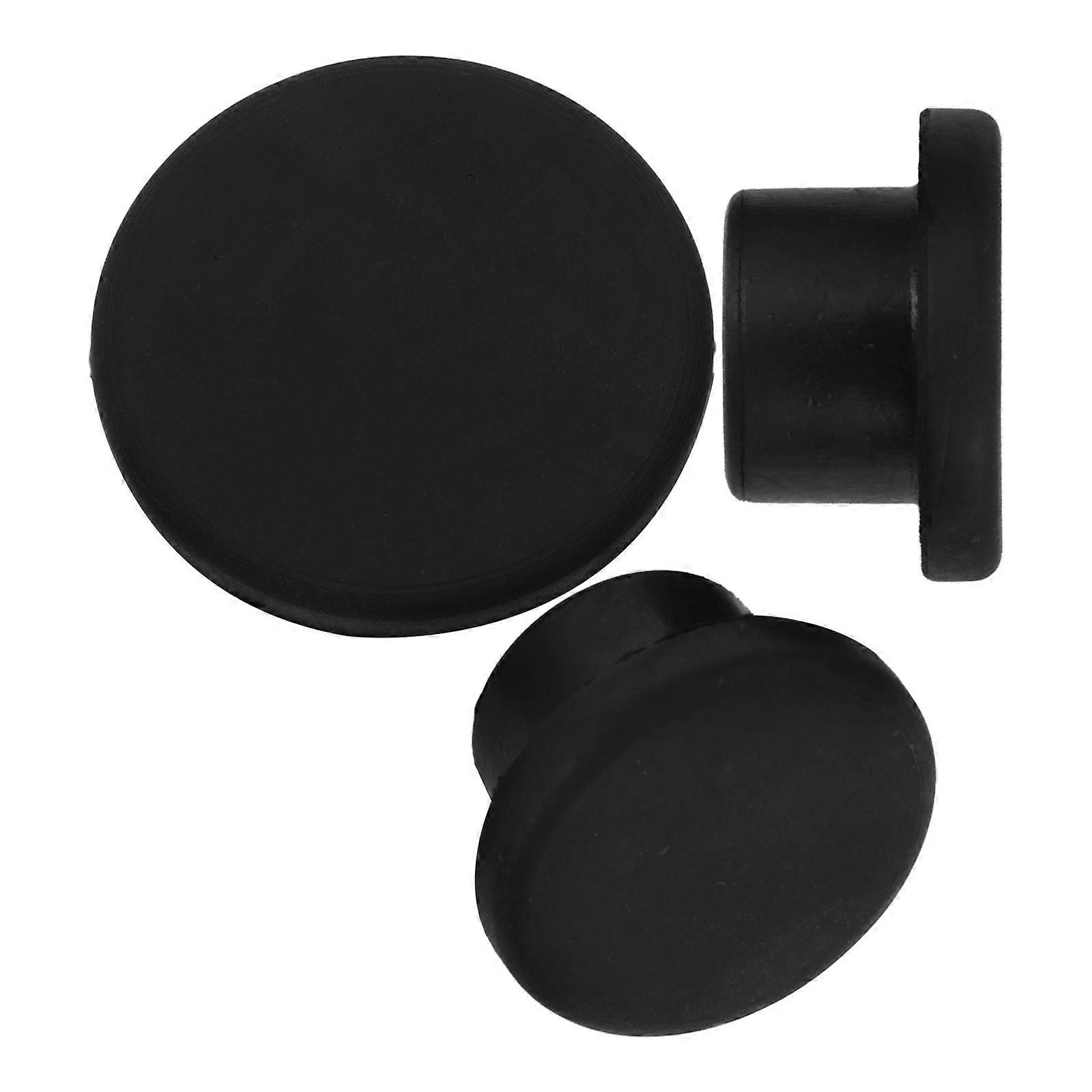 Rubber Body Floor Pan Drain Plugs for with Ergonomic Button 3Pcs