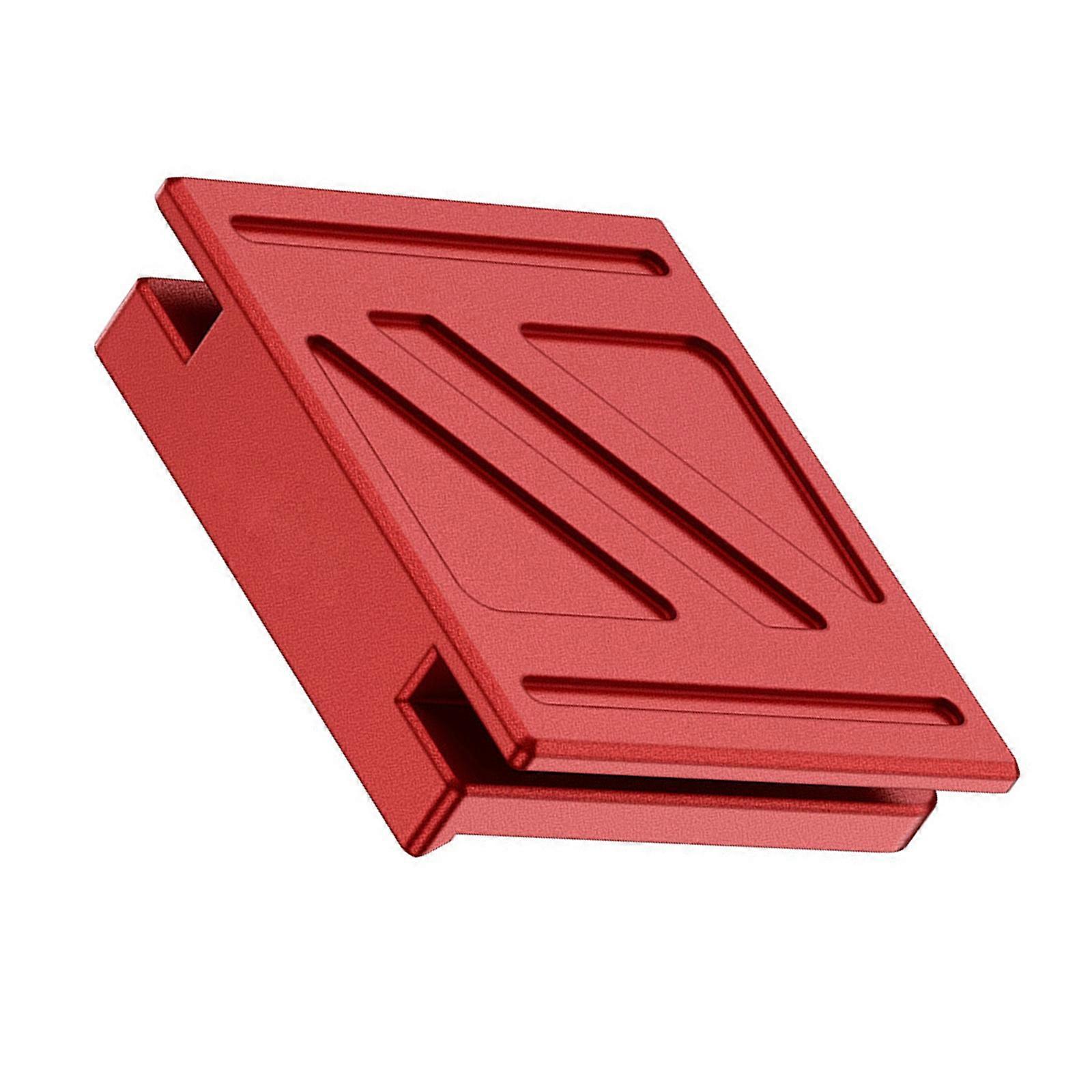 Fast Release Magnetic Hot Shoe Hat With Cold Shoe Connection Consistent Systems  Red