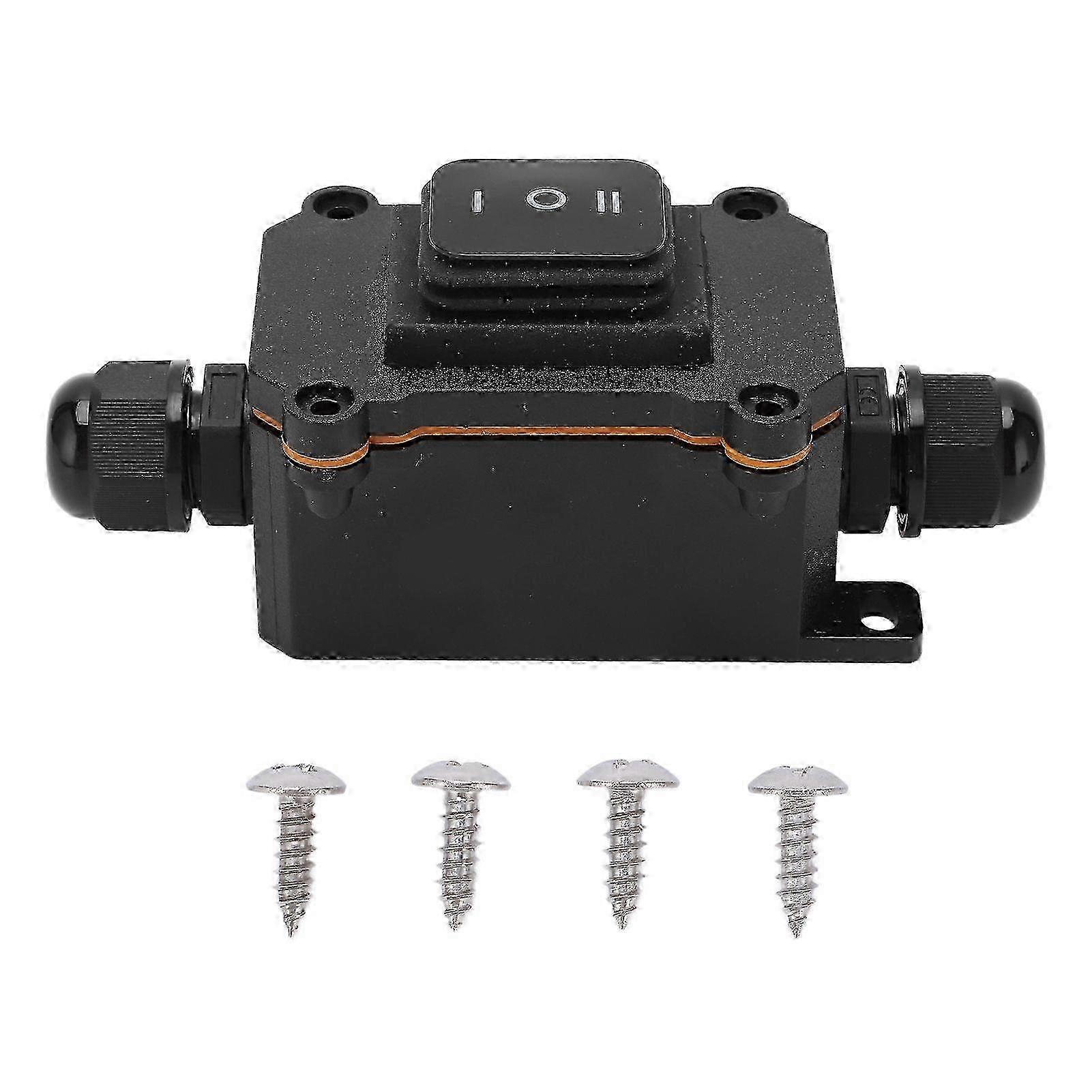 rocker switch waterproof ip68 12v 16a 3 position on off on