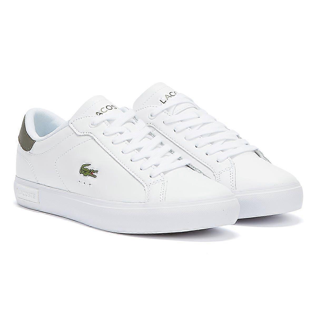 Lacoste Powercourt Mens White Trainers