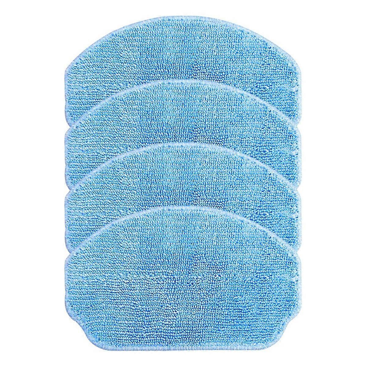Microfiber Mop Cloth Set for for 999 Robot Vacuum 4 Replacement Cloths for Effective Floor Cleaning