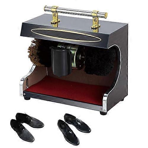 Automatic Shoe Shine Machine with Induction Sensor and Soft Brushes for Home Hotel Bank
