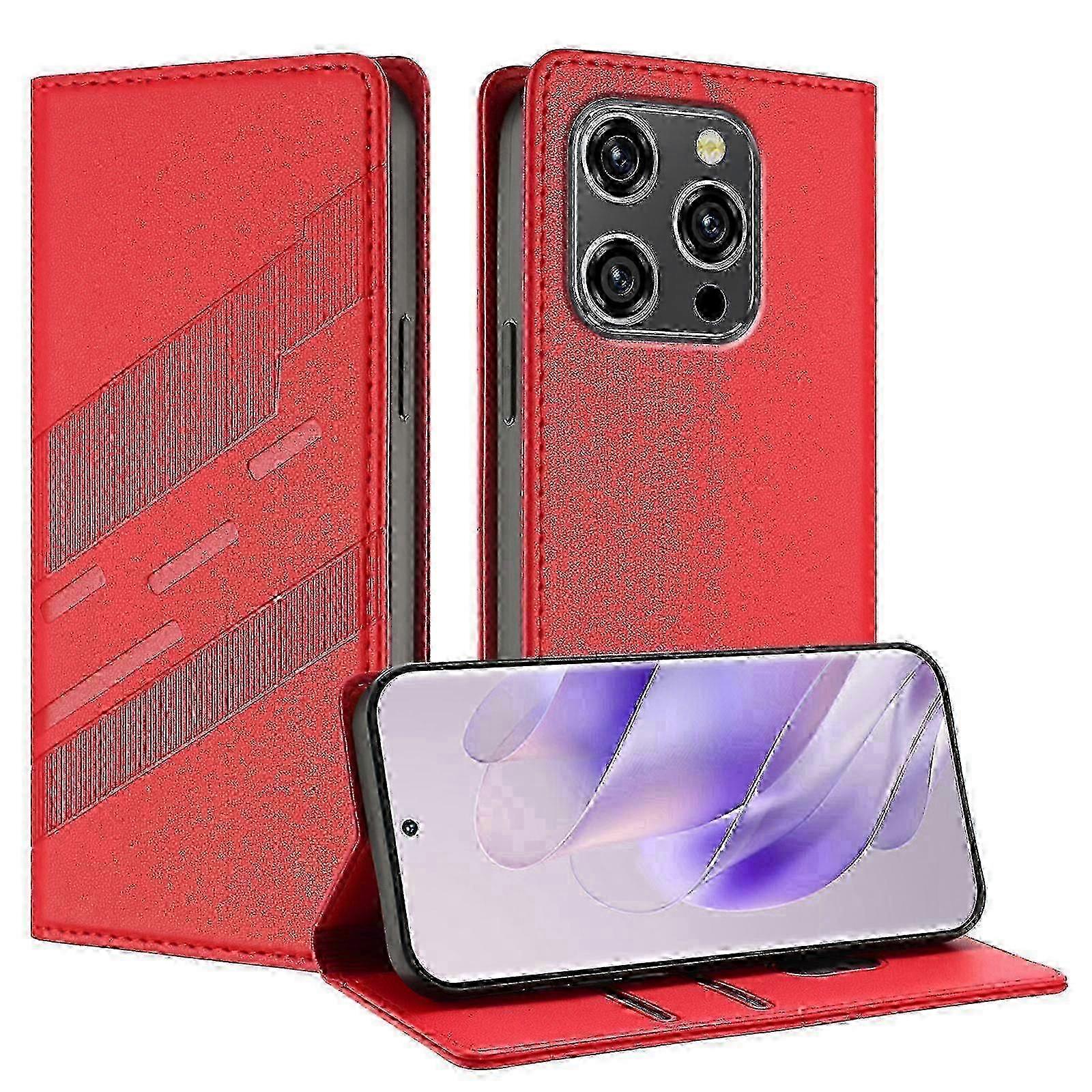 Emed Multi-functional Wallet Retro Leather Phone Case