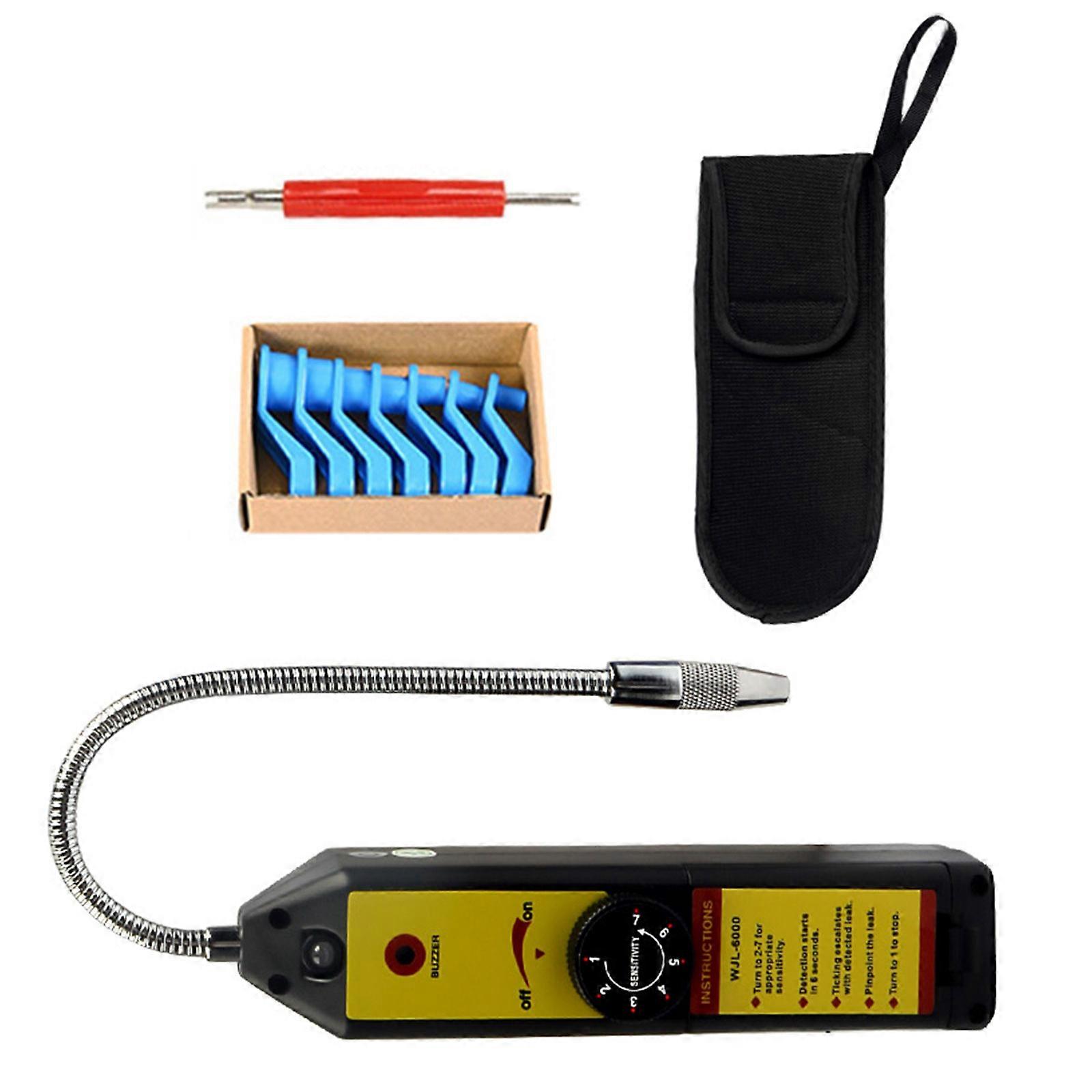 Freons LeakDetector Refrigerant Halogen LeakDetector Air ConditionerR22 R410A R134A R1234YF HCFCs GasTester Multicolor