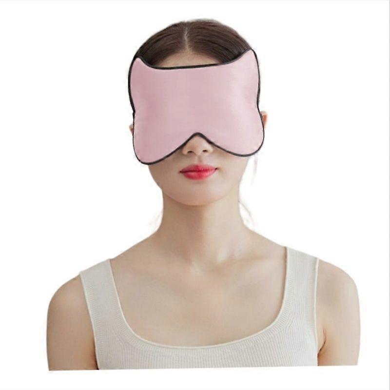 Antifaz de seda ajustable con orejas de gato