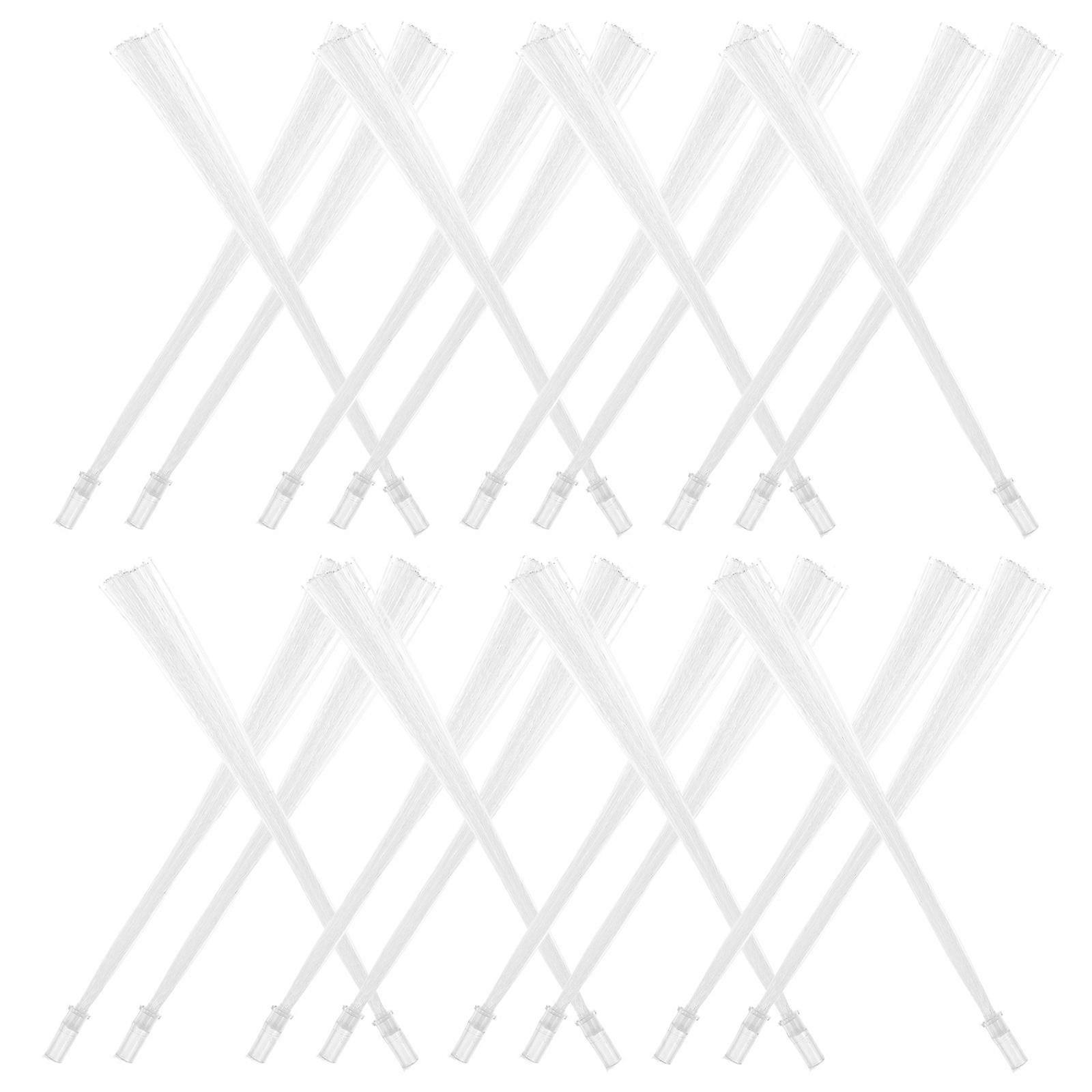 Fiber Optic Decorations Glow Fiber Wands for Party Table Decor 50Pcs