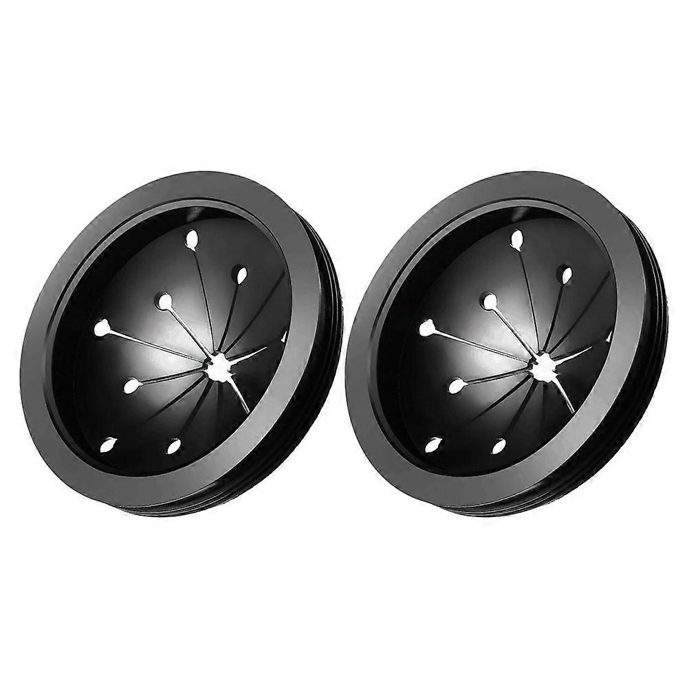 2PCS Garbage Disposal Splash Guards Collar Kitchen Sink Drain Plugs Baffle
