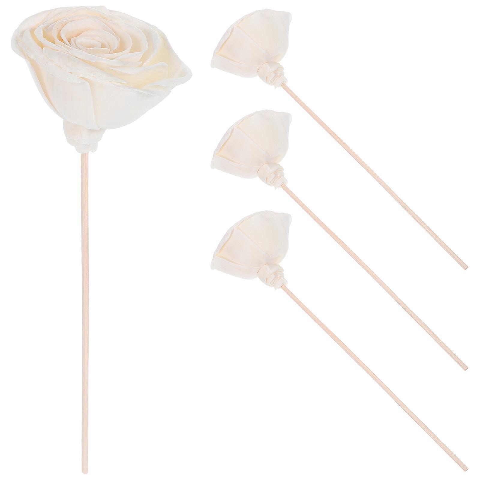 Aromatherapy Diffuser Sticks Flower Scent Diffuser Replacement Refill 4Pcs
