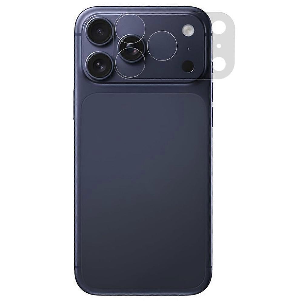 RURIHAI For iPhone 17 Pro Max Full Coverage Camera Lens Protector Matte Soft PET Lens Film