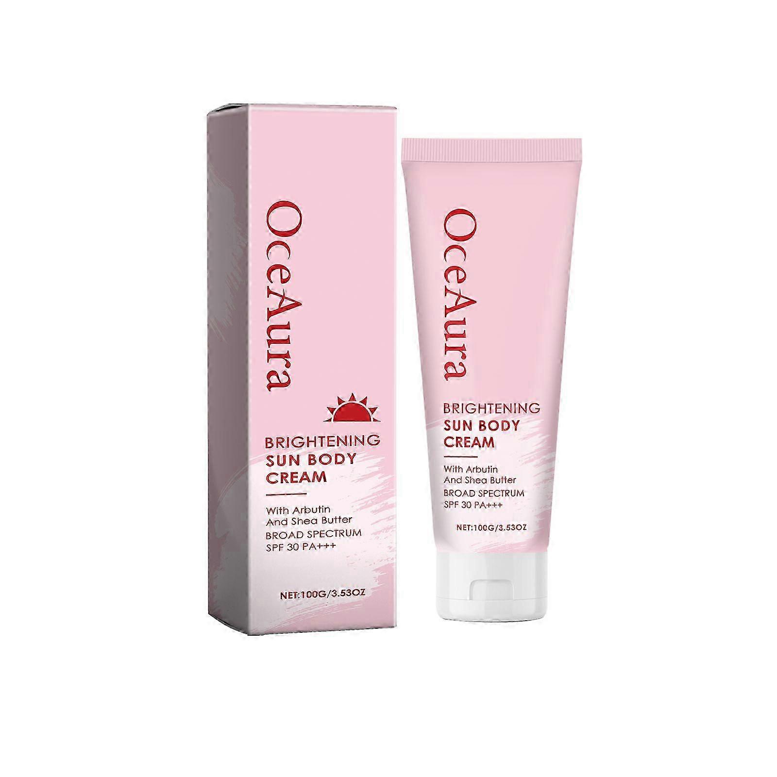 UV Body Protection Cream  Moisturizing, Lightweight, NonSticky Sunscreen with Titanium Dioxide  100g