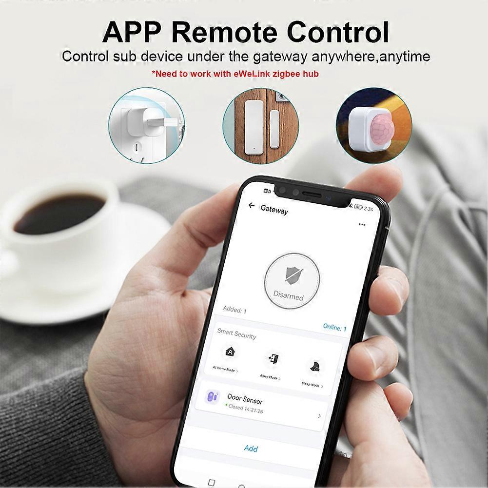 Smart EWelink Zigbee 3.0 Hub Wireless Gateway for Zigbee Devices 2.4Ghz Smart Home Hub Wireless Bridge