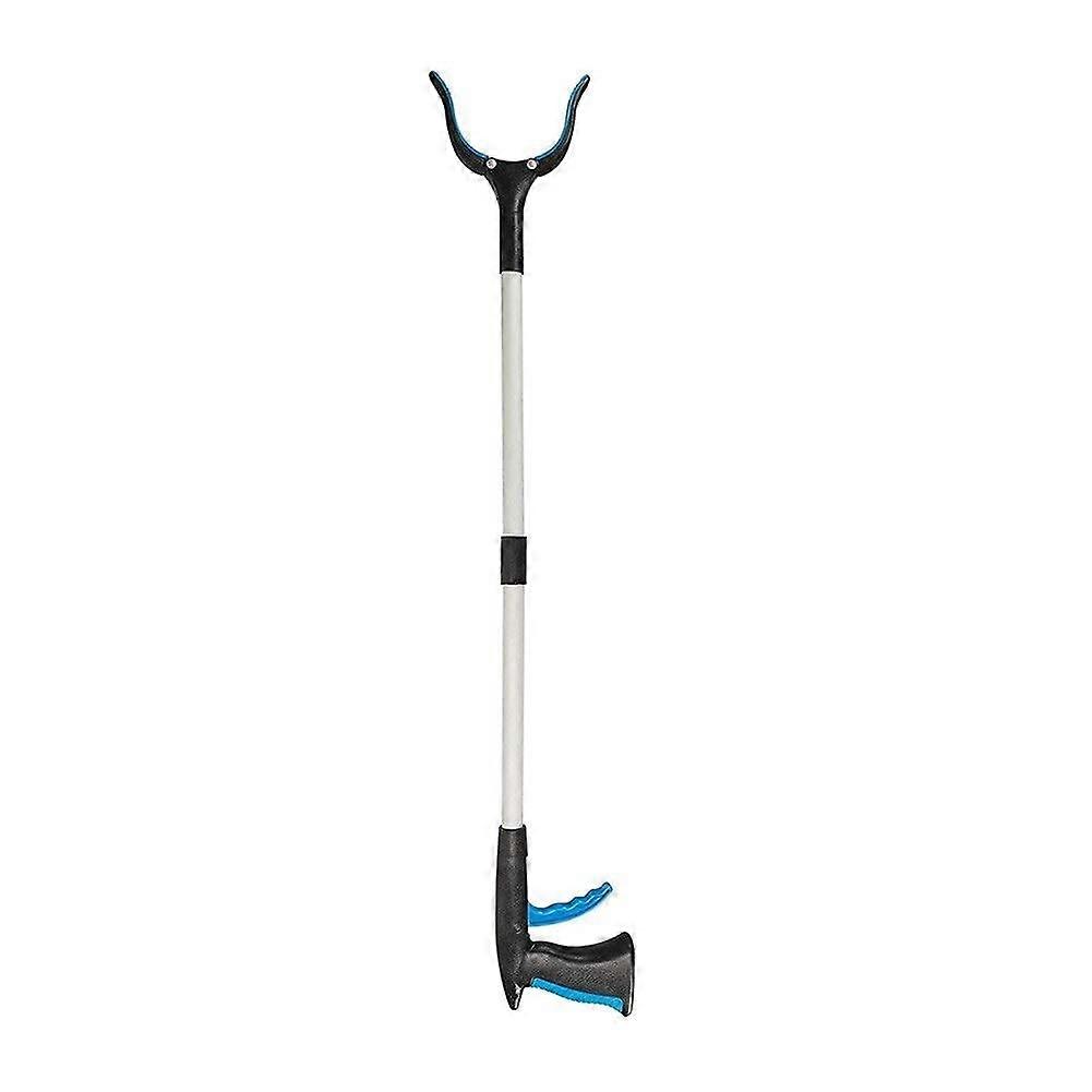 Grabber Tool with Foldable Design and Long Reach Handle, Collapsible Trash Picker for Yard and Home