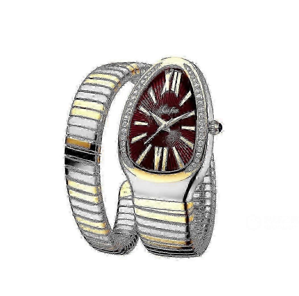 Kvinners Snake Shape Bangle armbåndsur