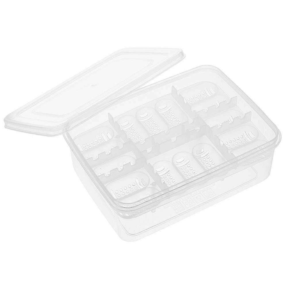 Reptile Breeding Box Plastic for Egg Hatchery 2Pcs 16-Compartment Tray