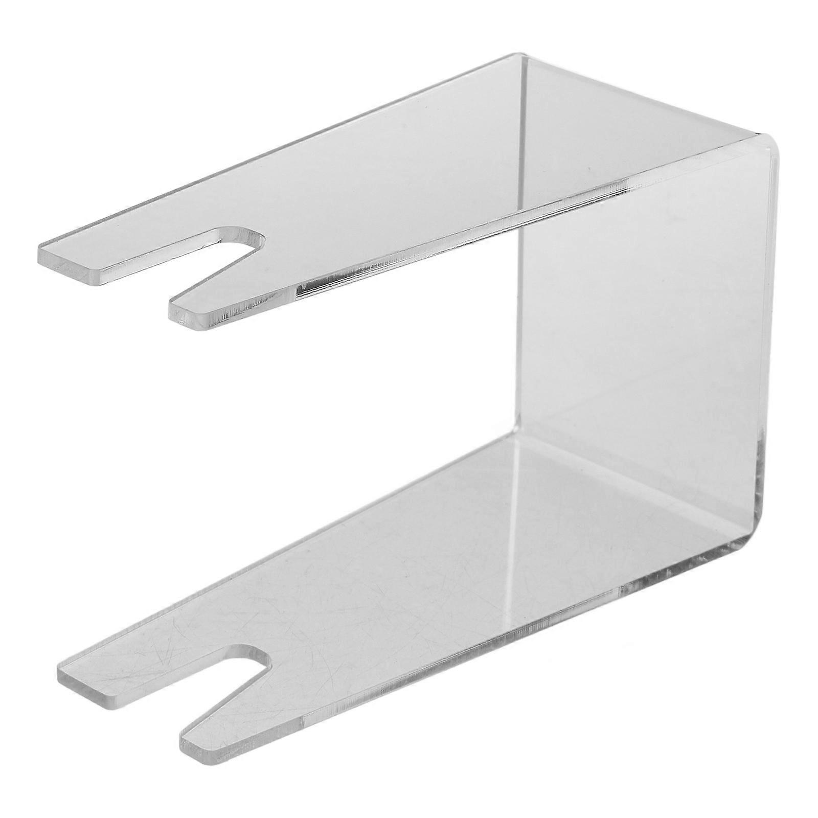 Pingpong Bat Display Stand Clear Acrylic Paddle Holder for Display