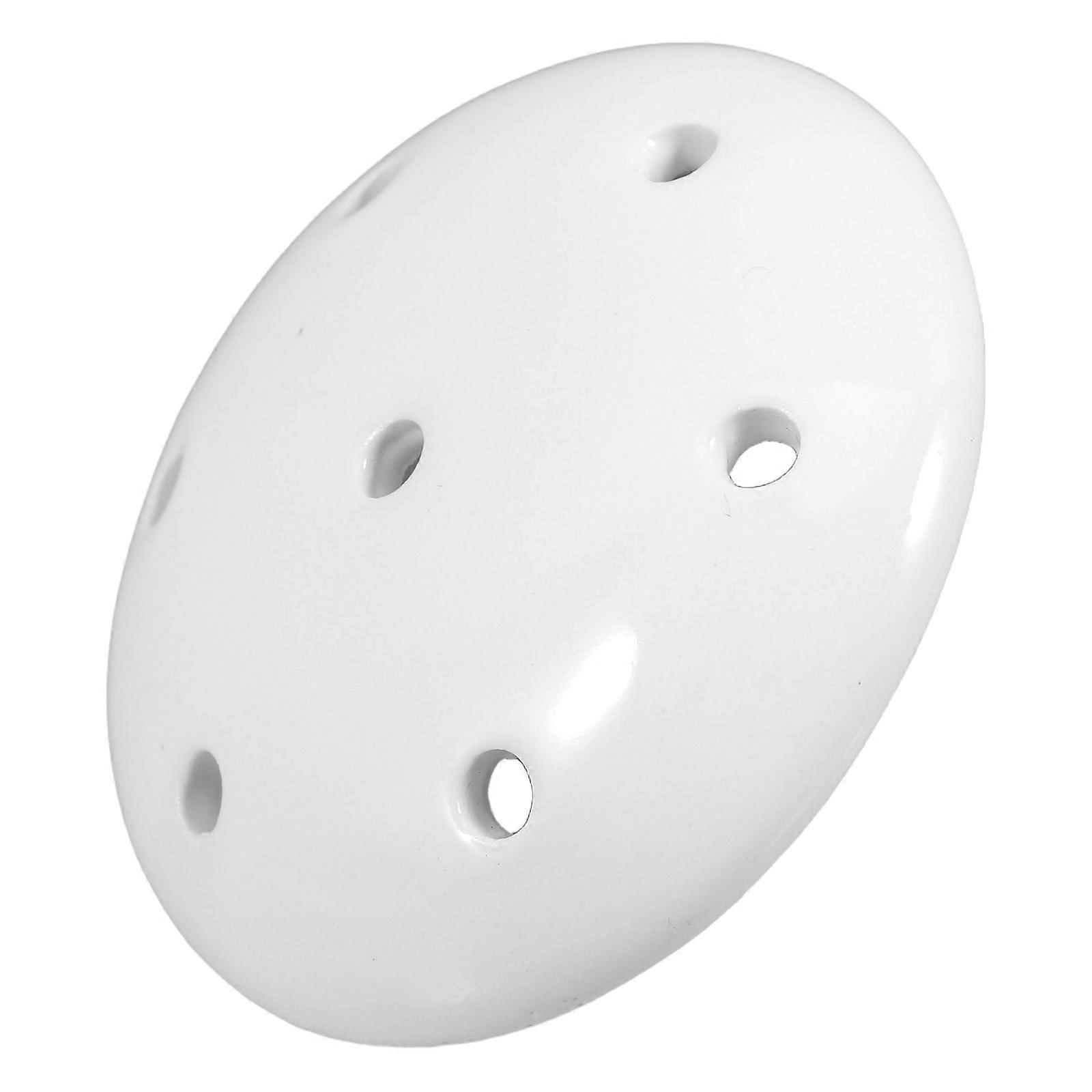 Bathroom Ceramic Urinal Strainer Cap for Odor Control White