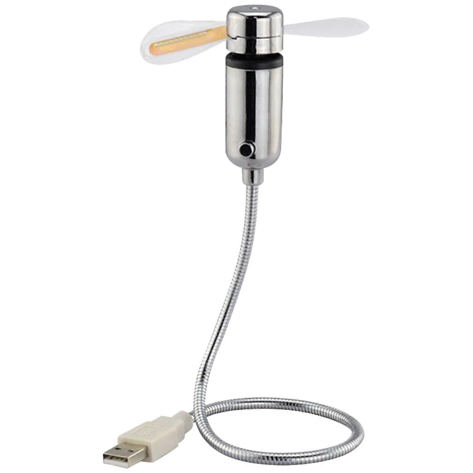 USB Powered Mini Fan Flexible for Cooling Use 4Pcs Portable USB Desk Fan