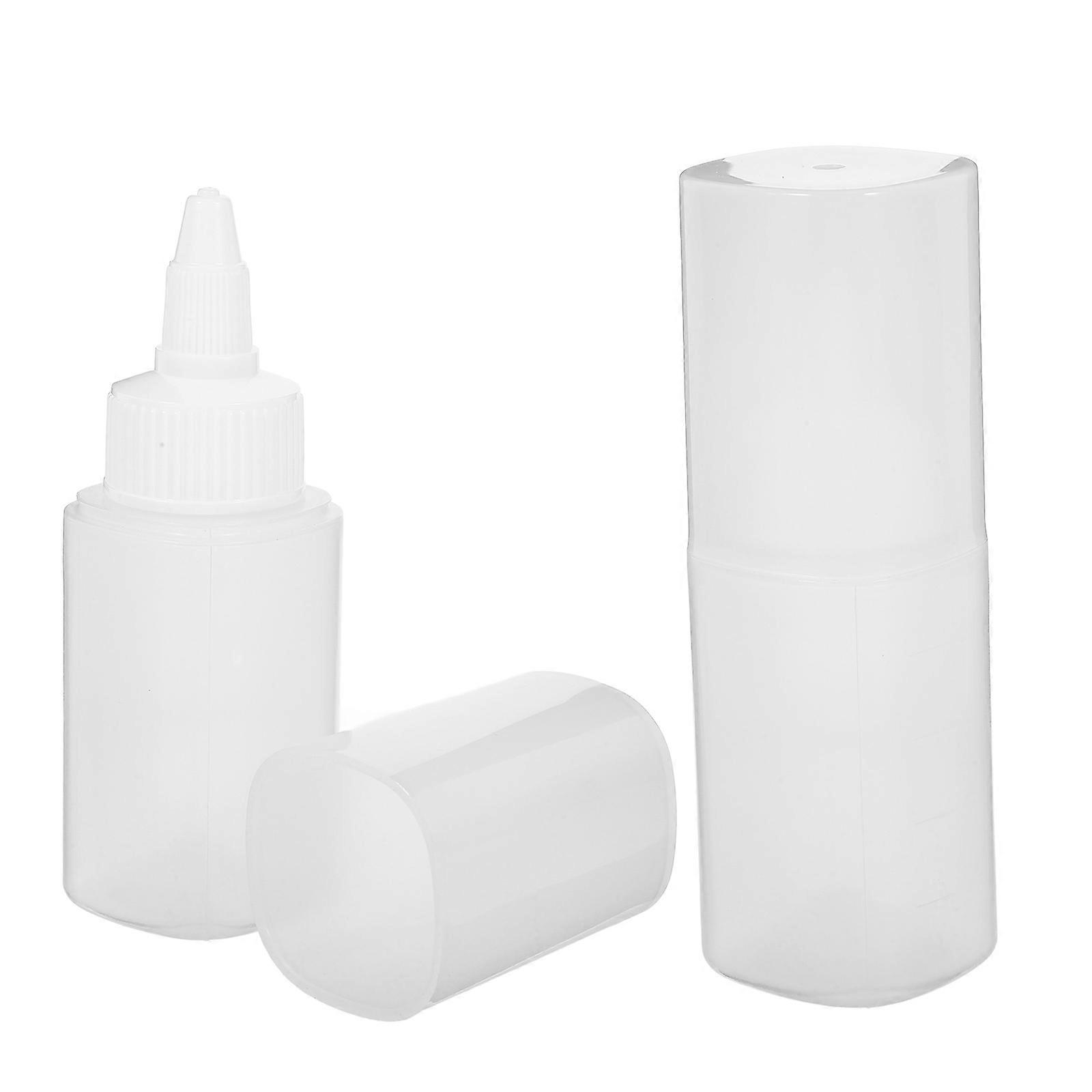 Masteelf 2pcs Reusable Empty Squeeze Honey Bottles for Syrup and Ketchup