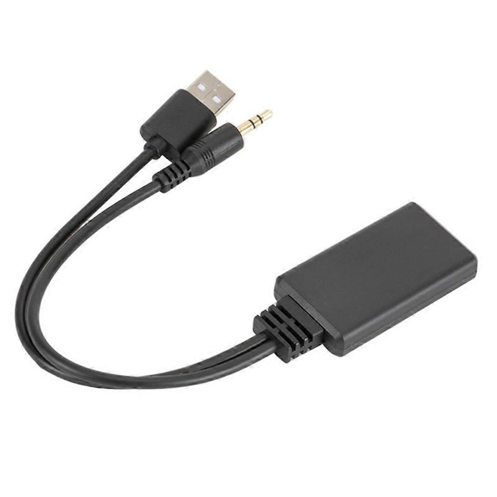 Receptor Bluetooth 5.0 Para Coche Con AUX – Adaptador Inalámbrico Para Música Y Manos Libres (JieRui-BT 5908)