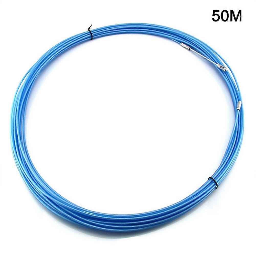 1.2mm Steel Wire Cable Puller Threading Tool for Electrician Construction Wiring Installation with Built-in Wire Guide