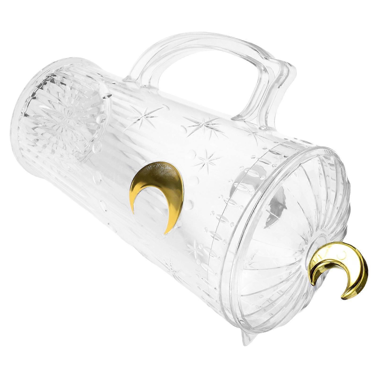 Ice Tea Pitchers Clear Water Pitcher with Lid for Home Parties