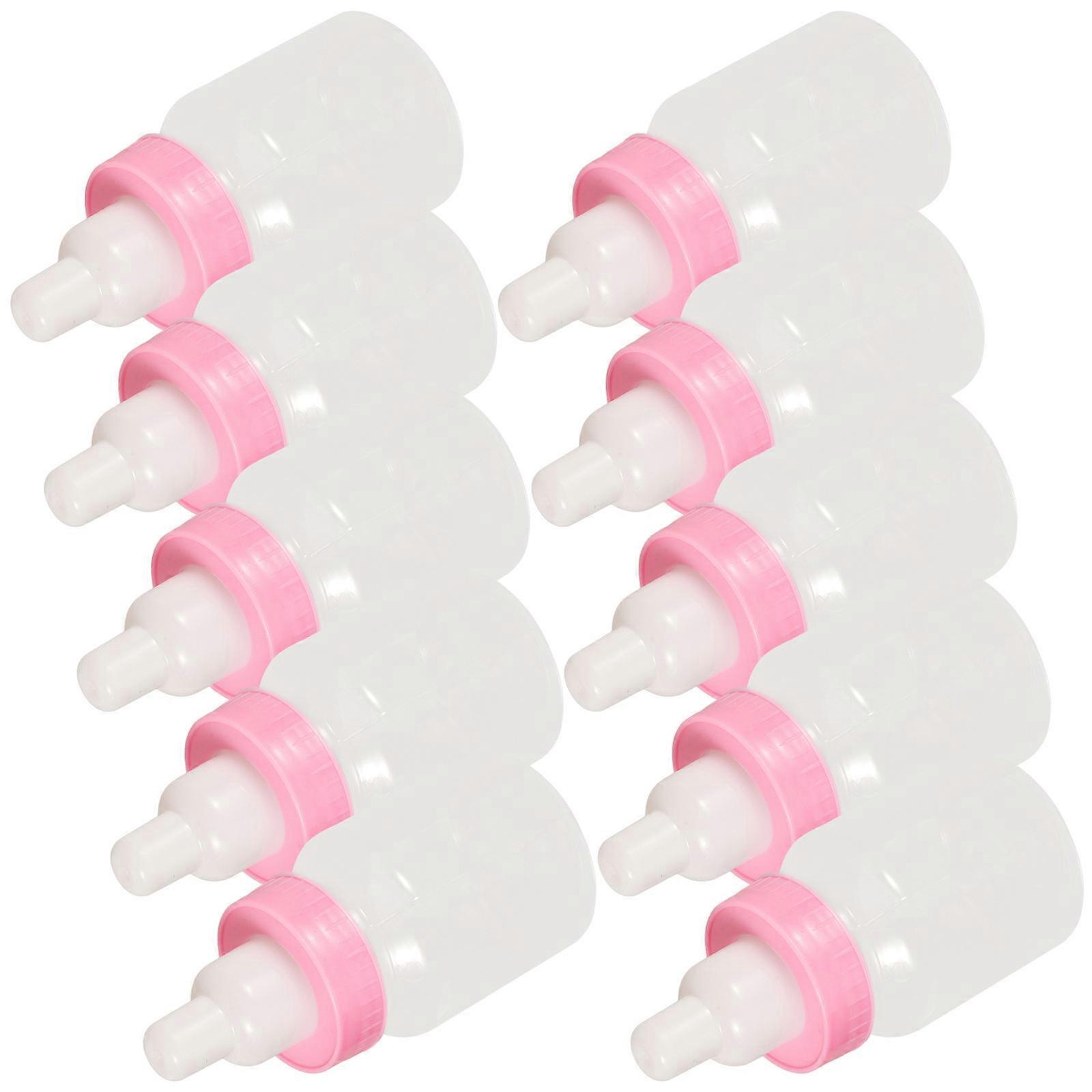 12pcs Bottle Shaped Candy Boxes Candy Containers Reusable Baby Shower Candy Bottles