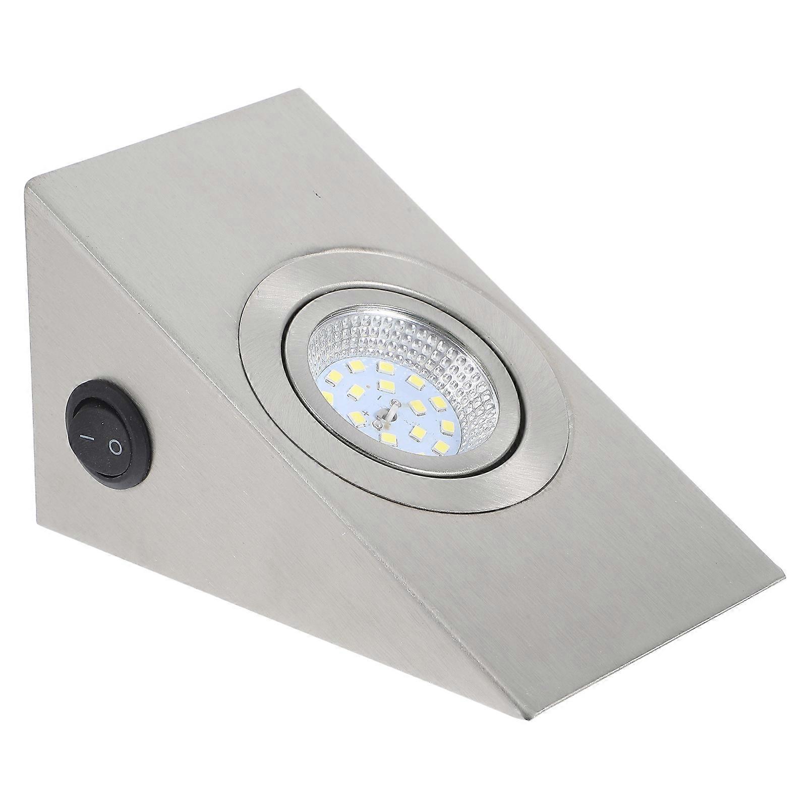 LED Cabinet Light Stainless Steel for Kitchen Use Bright White Light