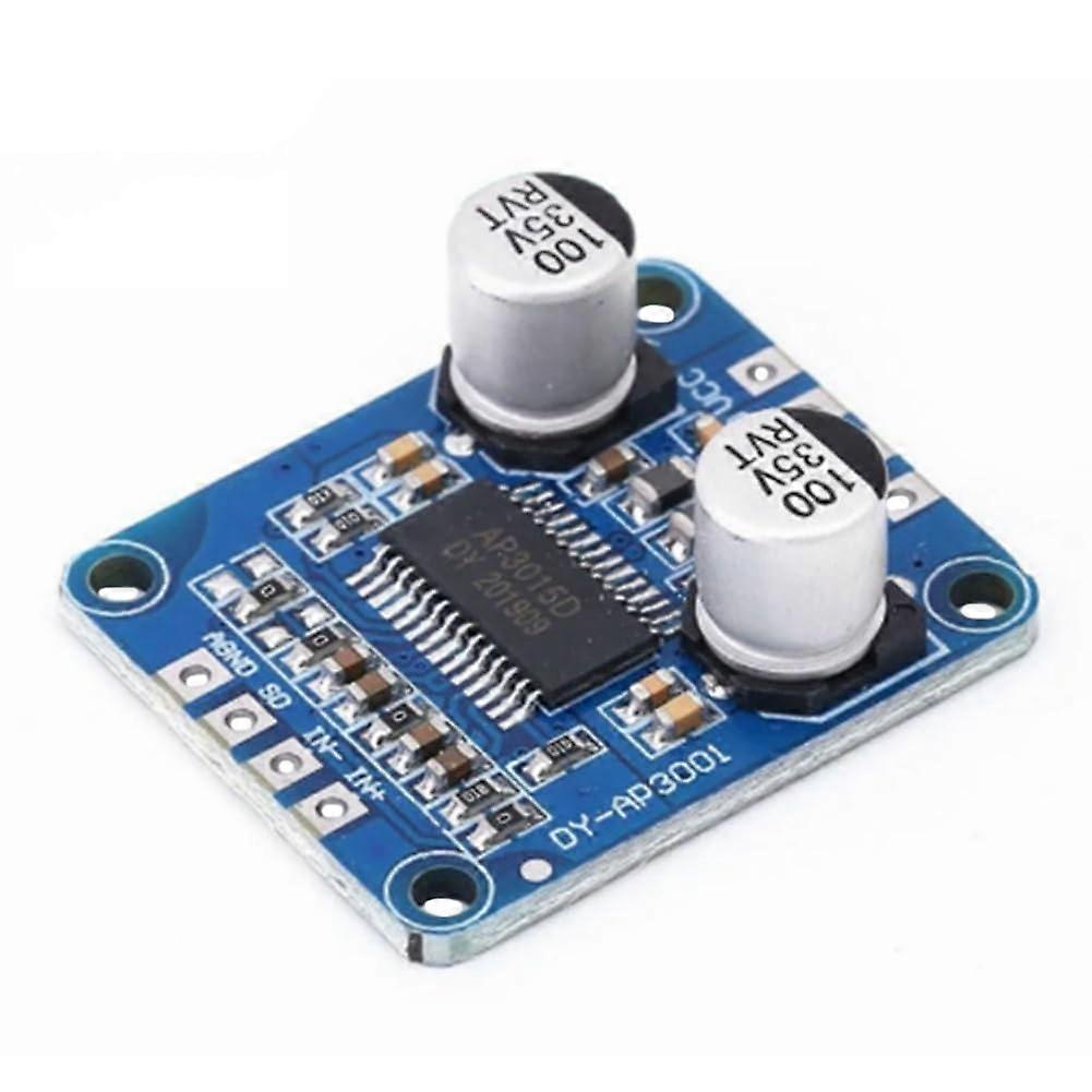 DYAP3001 Power Amplifier Board 10W30W Monoblock Class D Audio Amplifier For 4Ohm8Ohm Speakers, DC 8V24V