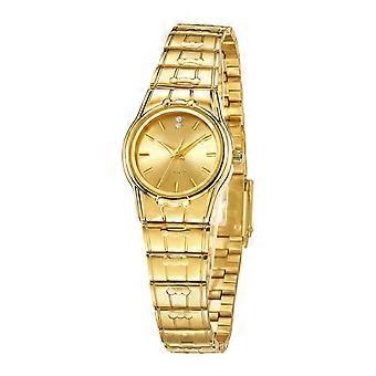 Quartz Wristwatch Steel Band High Mineral Glass 30M Water Resistant Analogue Watch for Women Daily Wear Valentines Gift  Silver