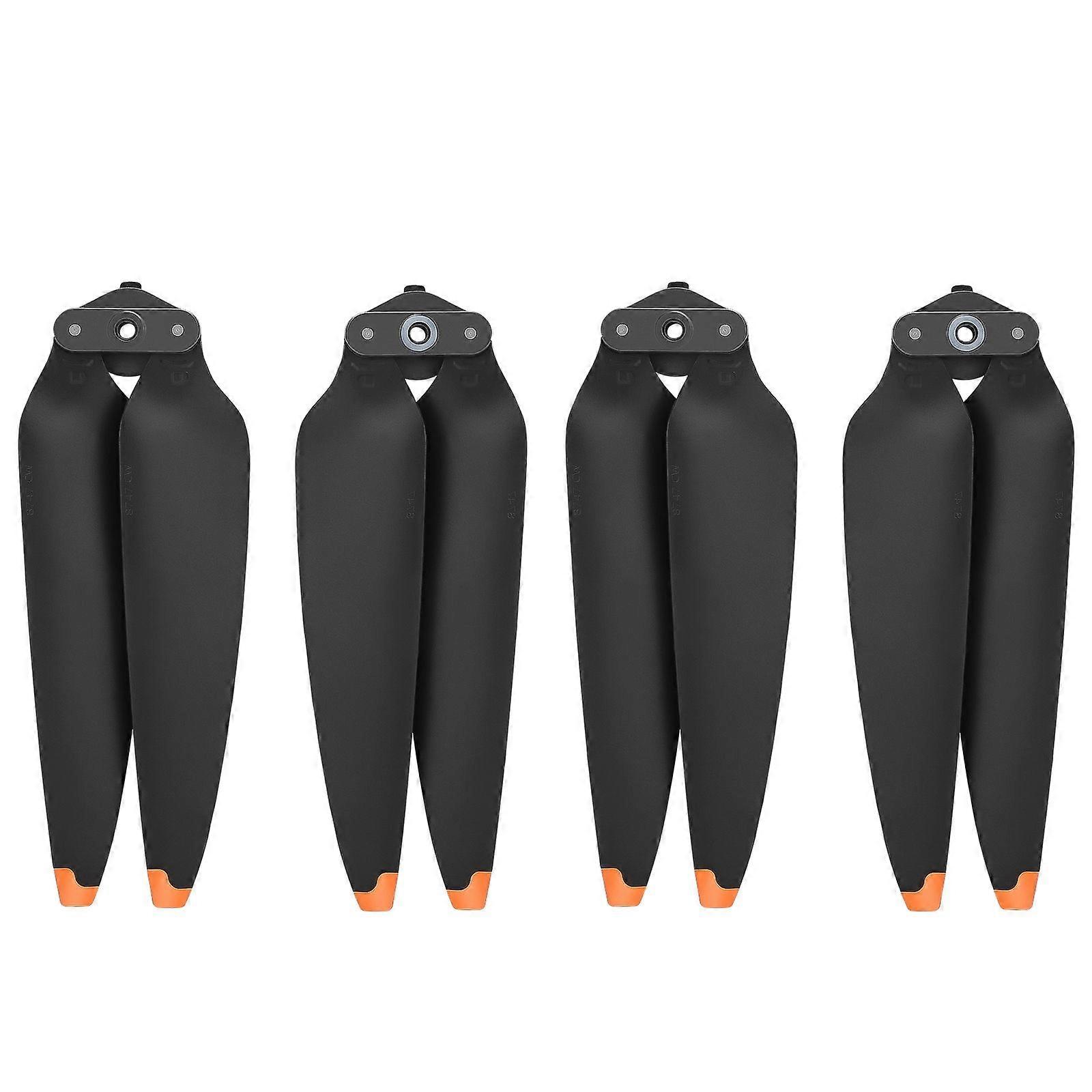 For DJI Air 3 Quick-release Propellers, Style: 2 Pairs Orange Tip