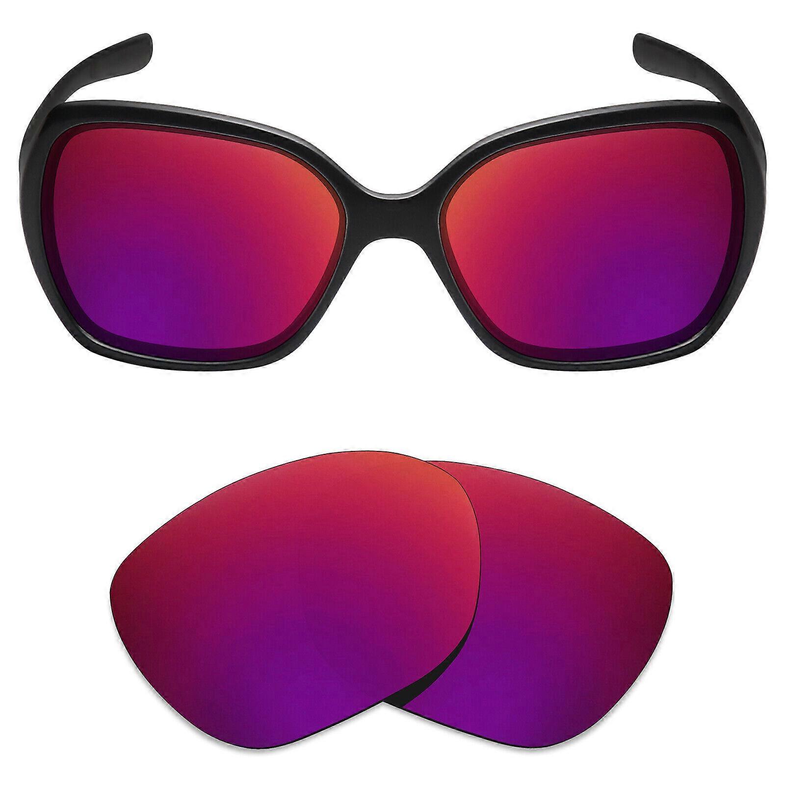 hdhut Anti-Scratch Polarized Replacement Lens for-Oakley Overtime Midnight Sun