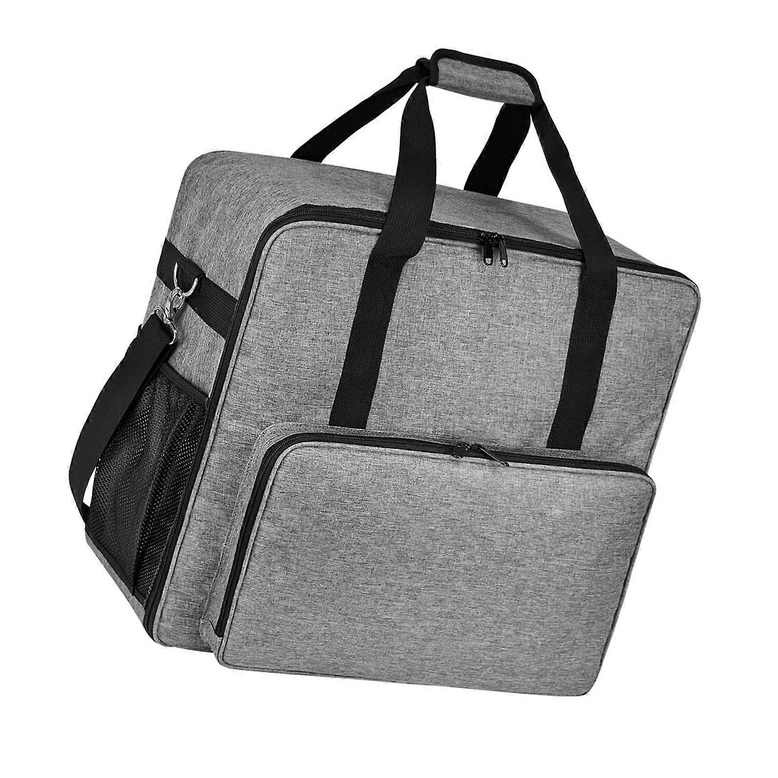 Compact Storage Bag Specifically for Smoothie Makers Featuring Adjustable Handle Waterproof Materials and Spacious Interior Compartment  grey