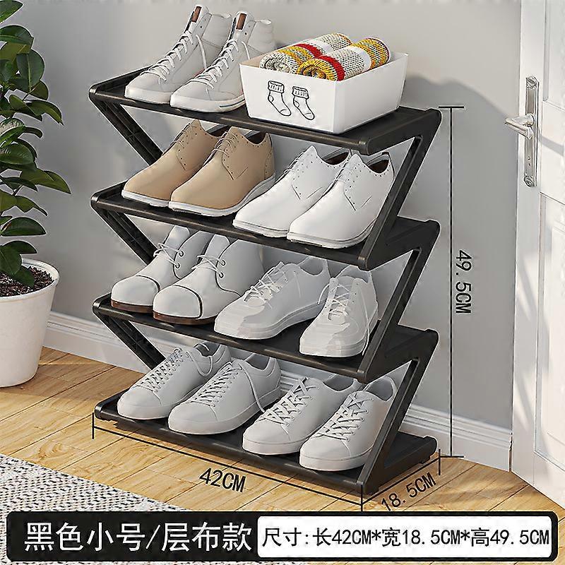 Shoe Rack Multi Layered Space Saving Shoe Rack For Simple Household Storage Four Layer Shoe Racks for Dormitories Shoe Storage