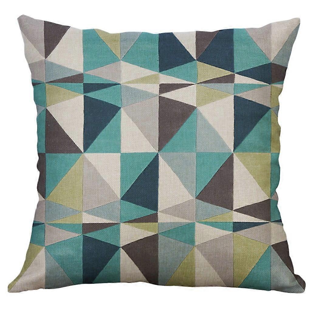 Irregular Geometric Pattern Pillow Case Cushion Cover 60x60cm