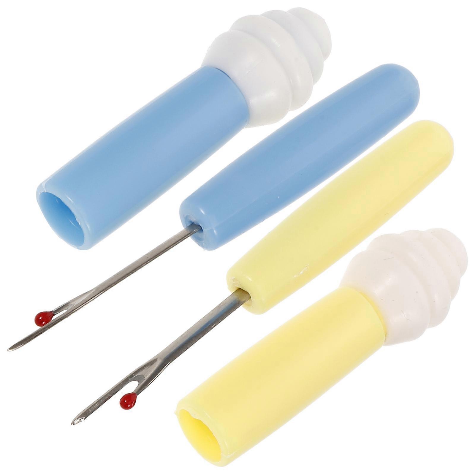Seam Ripper 2Pcs Thread Eraser Tool for Easy Sewing Thread Removal