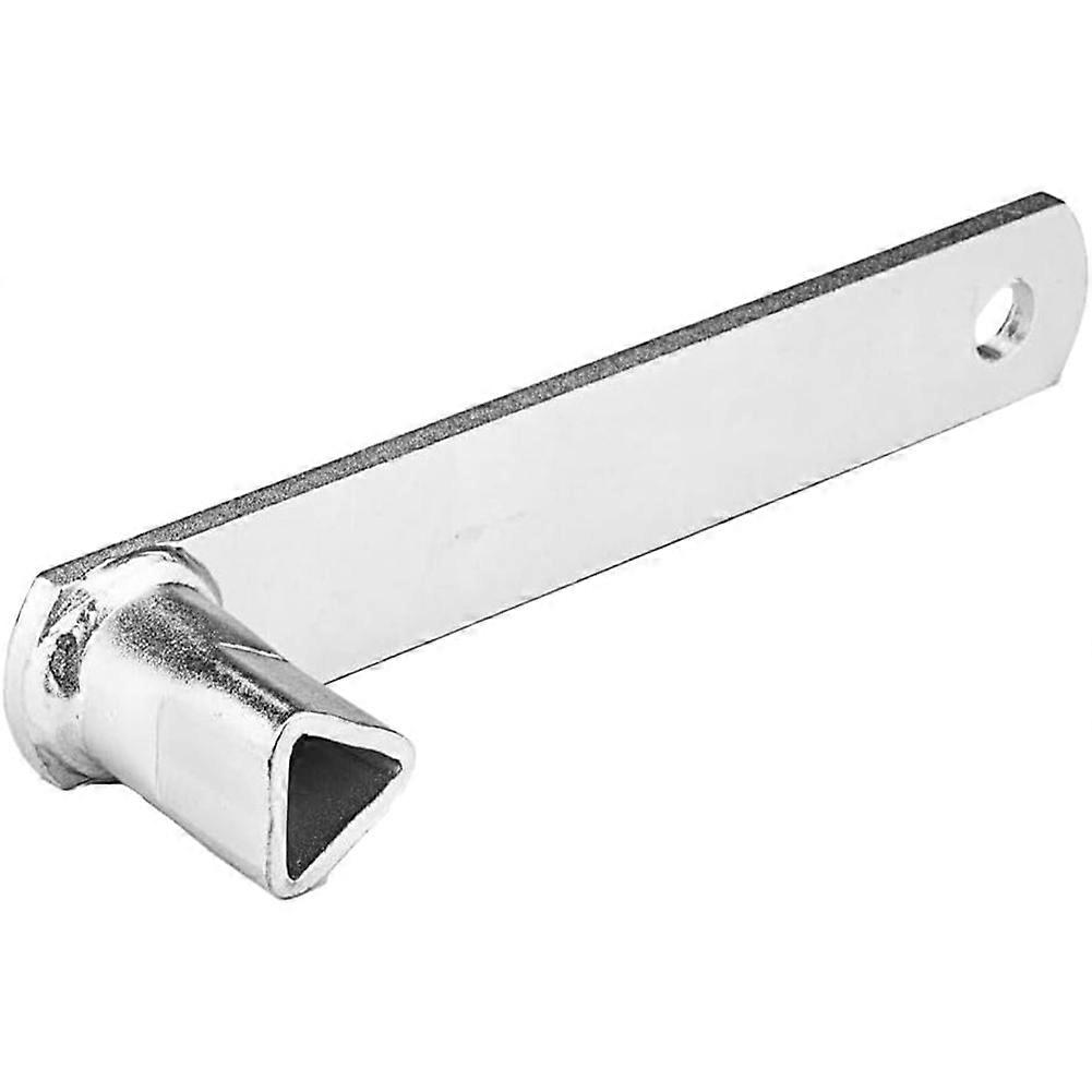 M12 Triangular Key for Barrier Posts, Fire Brigade Key, Robust Steel Construction