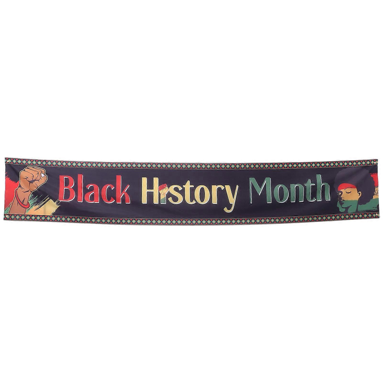 Wall Decor Party Multi Colored Decorative Banner Rectangle Shape Easy To Maintain 1Set