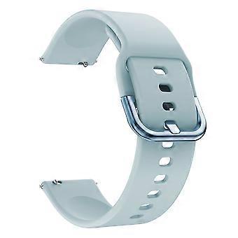 Silikon-Smartwatch-Armband Verstellbares Armband mit Metallschnalle für Samsung Galaxy Watch3 41mm