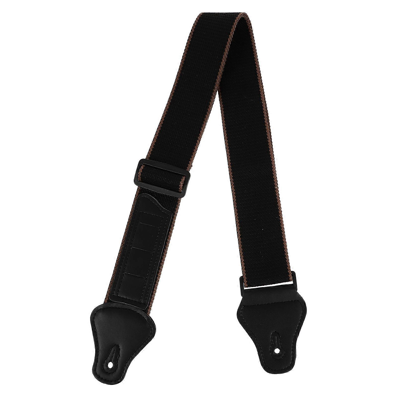 Black Electric Guitar Strap Practical Guitar Strap for 1Pcs Accessory