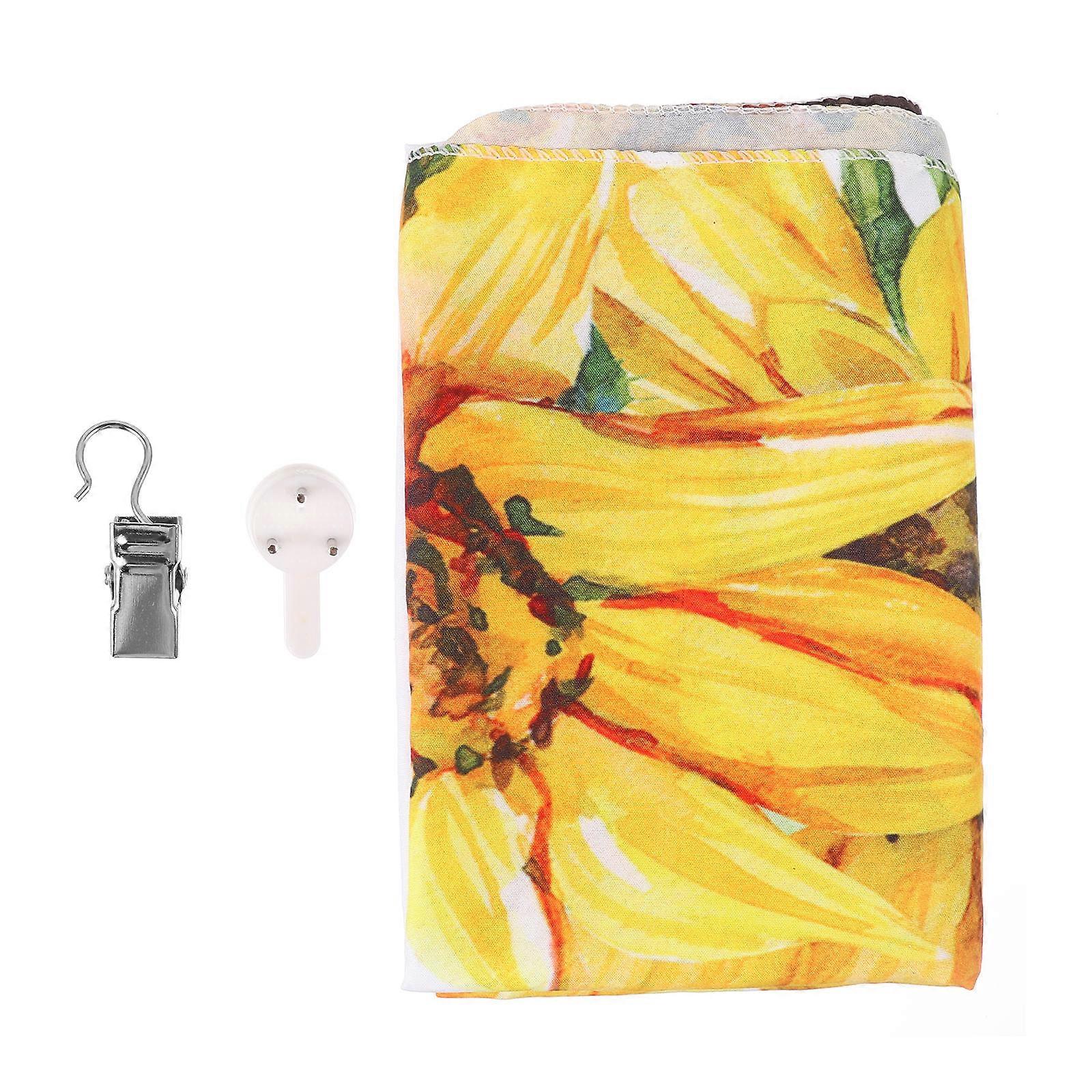 Sunflower Tapestry Decorative Hanging Cloth for Decoration 2Pcs Set