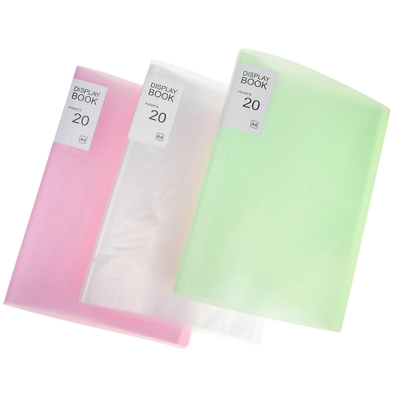 Desktop File Organizer Multi-Layer Loose-Leaf Folder for 9Pcs File Storage