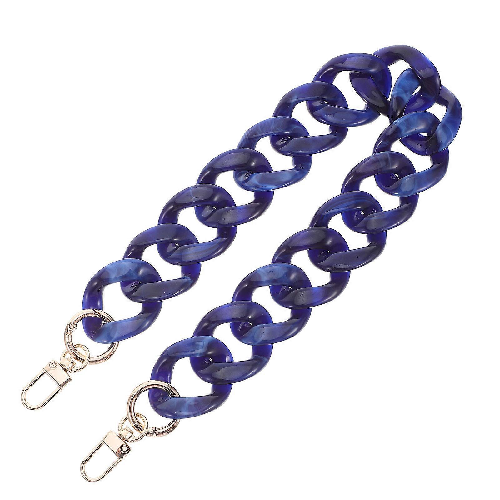 Acrylic Purse Chain Strap for Decoration Purse Chain Replacement Accessory