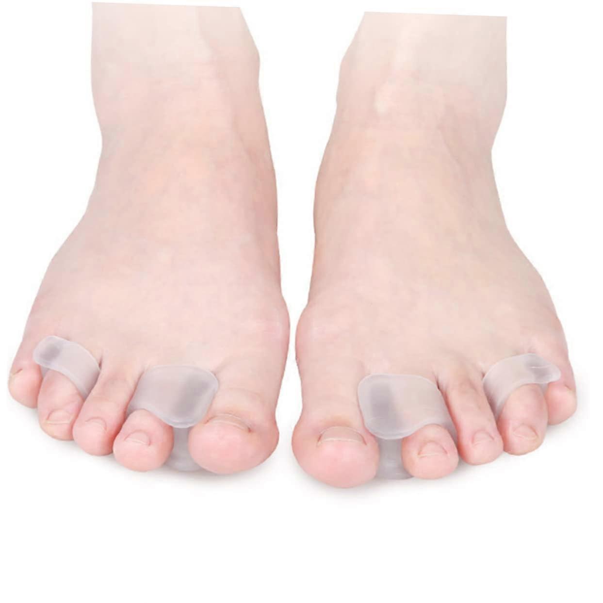 Gel Toe Separators for Bunions with Big Toe Alignment Support, Breathable Flexible Cushioned Fit
