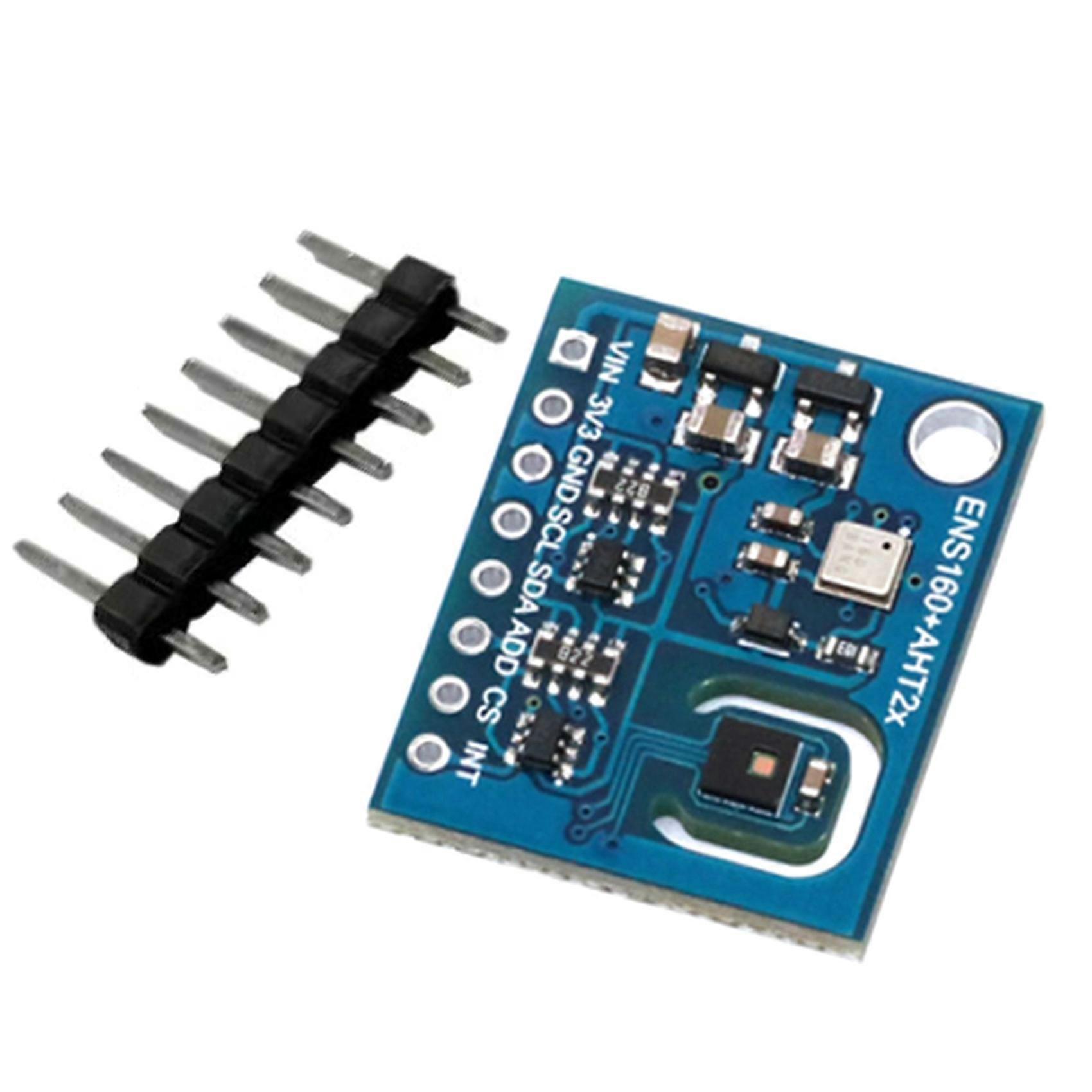 Sensor de qualidade do ar, temperatura e umidade ENS160+AHT21