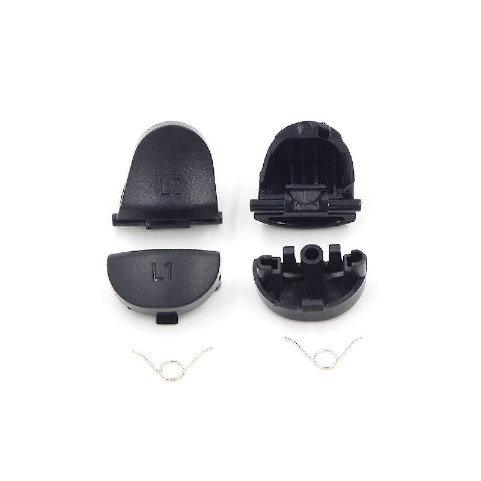 Trigger Buttons L1 R1 L2 R2 Replacement Kit with Springs for Precise Control for PS4 Controller