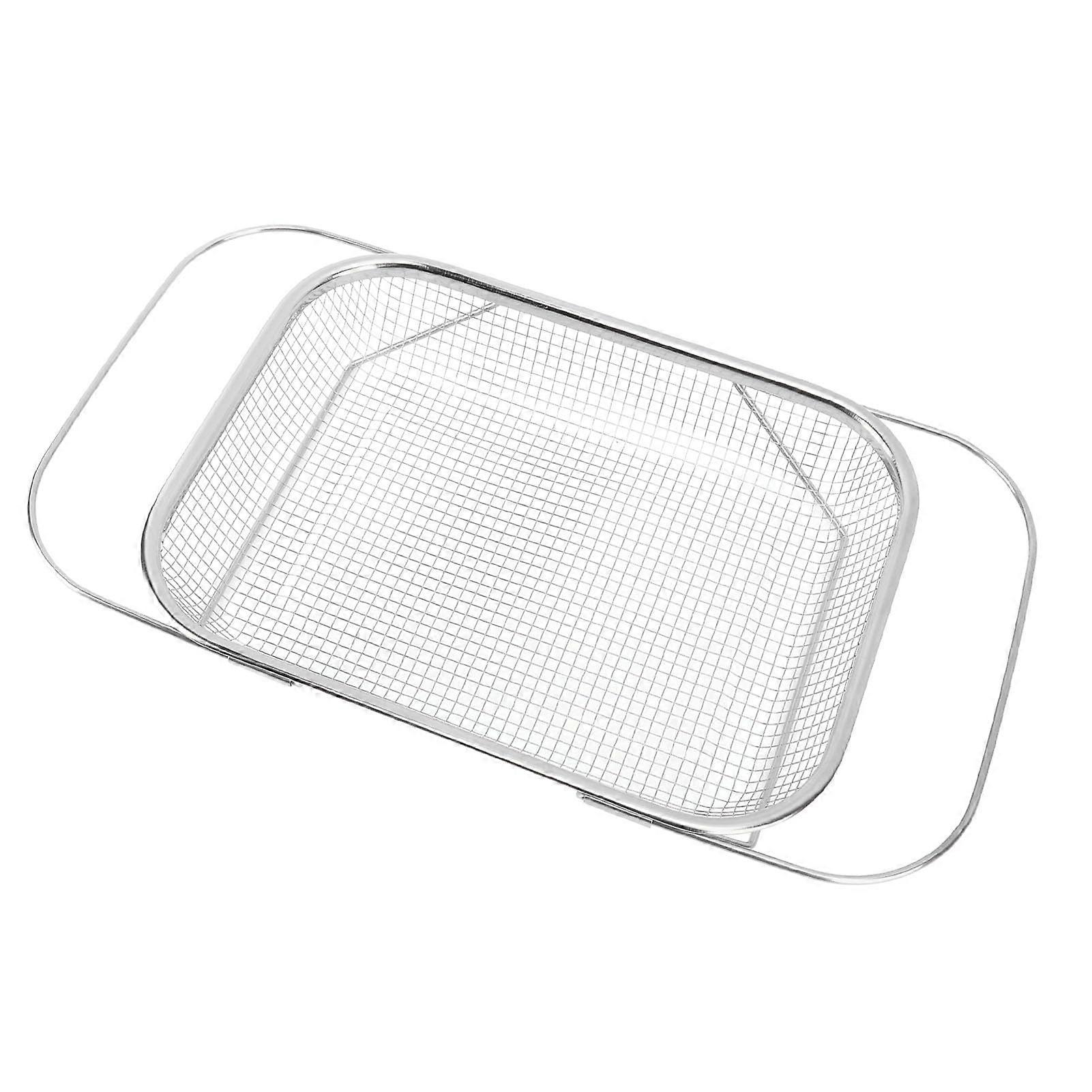 Expandable Over Sink Colander Stainless Steel Kitchen Strainer for Pasta Vegetables Rust Resistant